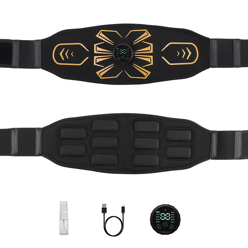 Home Gym Tools - Intelligenter Bauchmuskeltrainer Muskeltonisierer Taillengürtel Körpermassage-Trainingsgerät Heimfitness-Ausrüstung