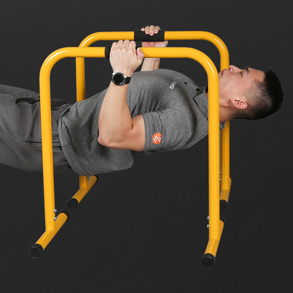 Dip Station Parallel - Gymnastik-Fitness Verstellbare Einzel-Parallelstangen Klimmzug-Dip-Station Push-up-Parallette Lebert