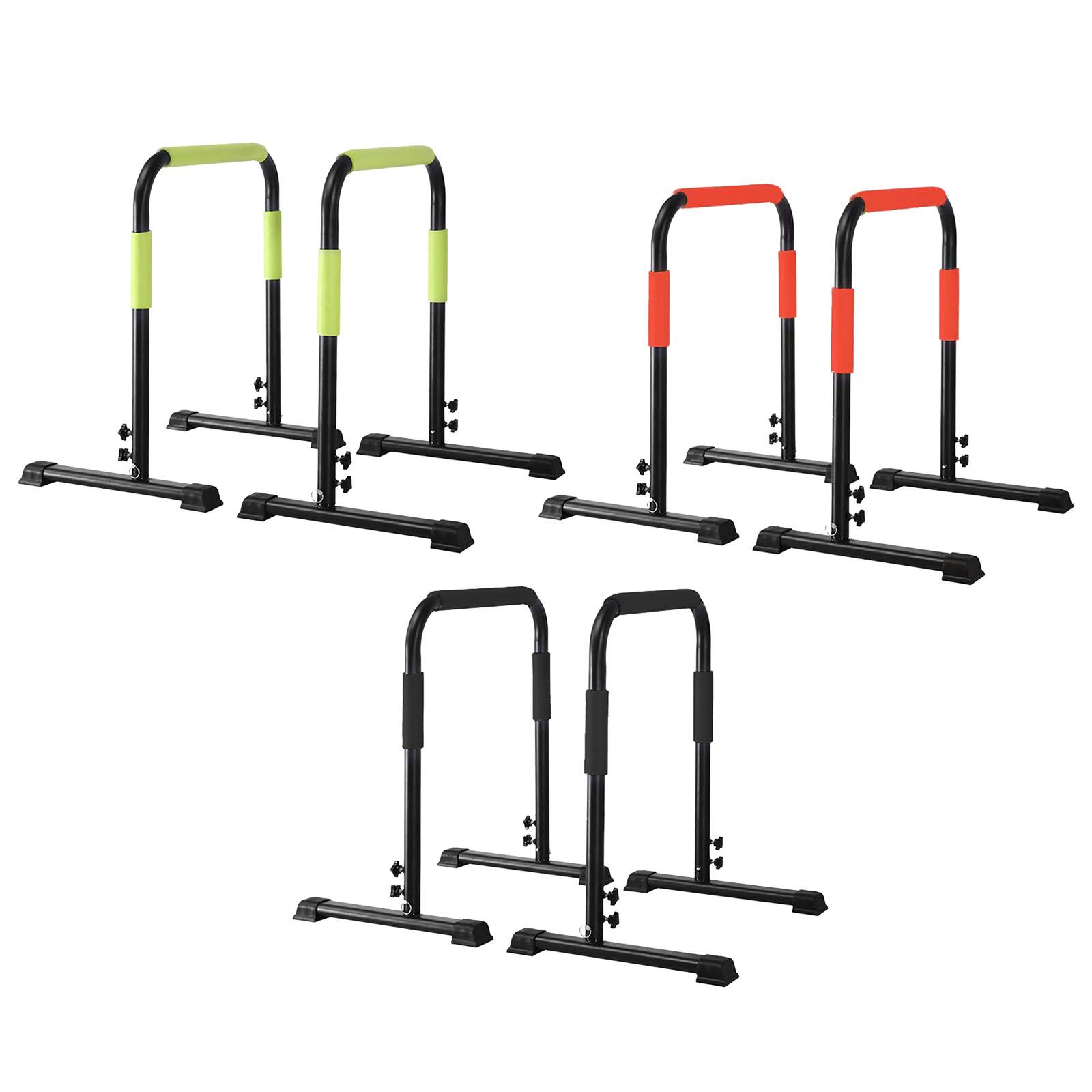Dip Station Parallel - Dip-Bar Dip-Ständer Gymnastikstange Ganzkörpertraining Hochbelastbare höhenverstellbare