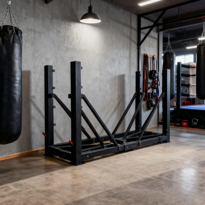 Home Gym Set - Faltbares Boxring-Set Kleine Zusammenklappbare Ausrüstung für