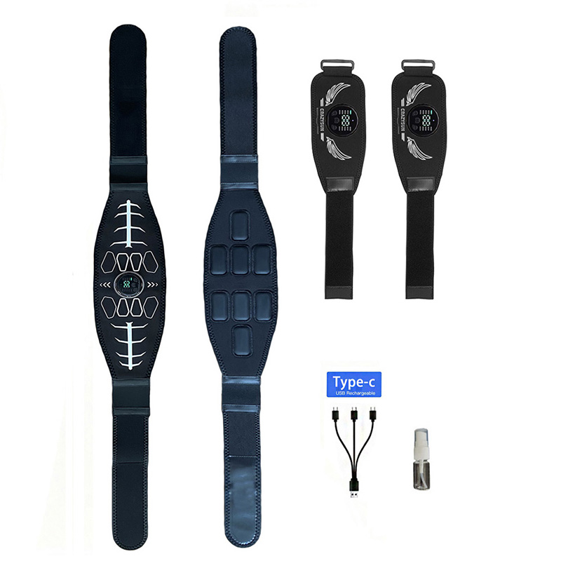 Home Gym Tools - Bauchmuskel-Toning-Gürtel, Intelligenter Muskeltrainer, Fitnessgürtel für Körper,