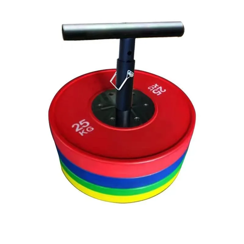 Home Gym Set - Verstellbarer T-Kettlebell-Griff Gewichts-Hüfttrainer Heimfitness-Ausrüstung Verstellbares Kurzhantel-Set