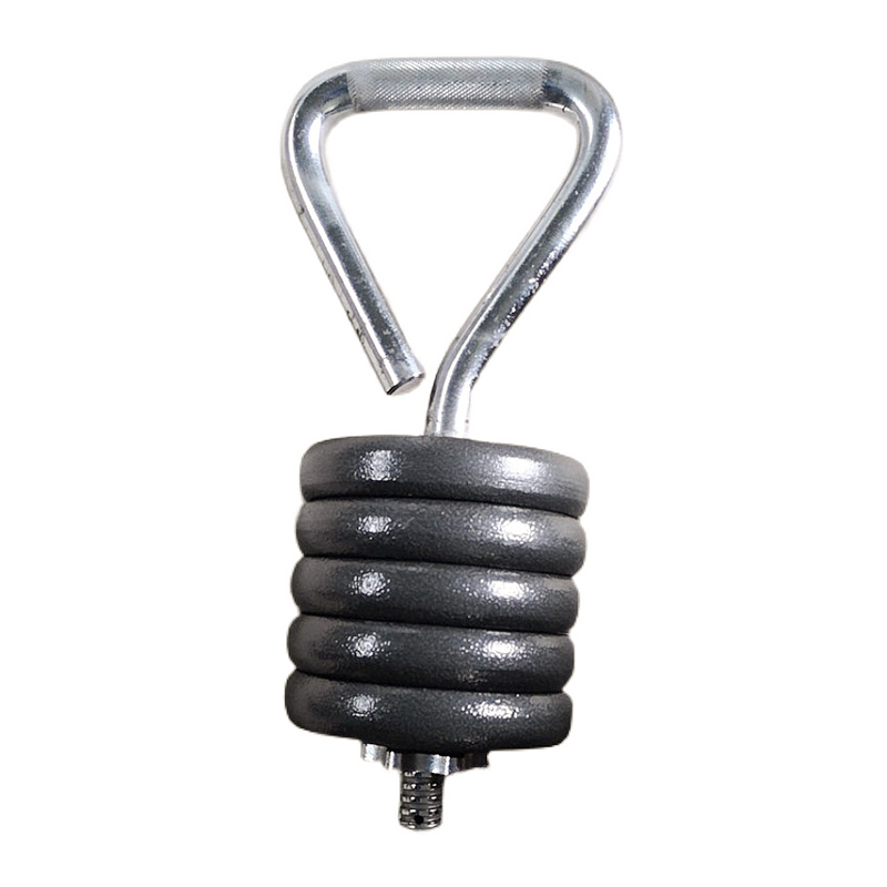 Home Gym Tools - Einstellbar Fitness Kettlebell Griff Metall Barbell