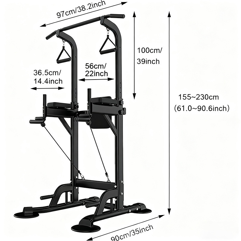 Klimmzugstation Power Tower Di – Dip Station Parallel Bewertung und Preis