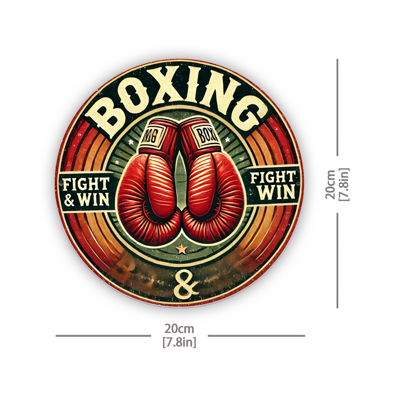 Raumdekor 1 Stück Retro Boxing – Home Gym Room Bewertung und Preis