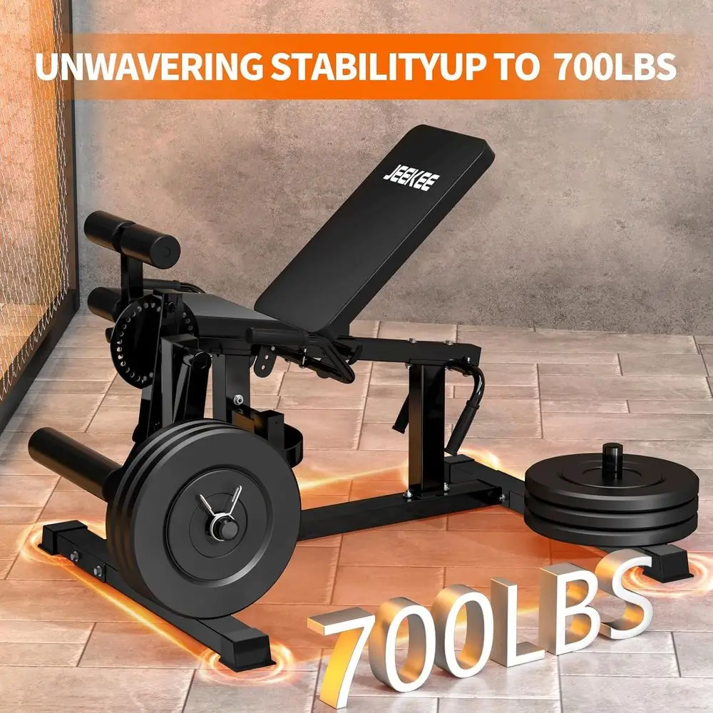 700LB Kapazität Plattenbeladen – Home Gym Quad Machine Bewertung und Preis