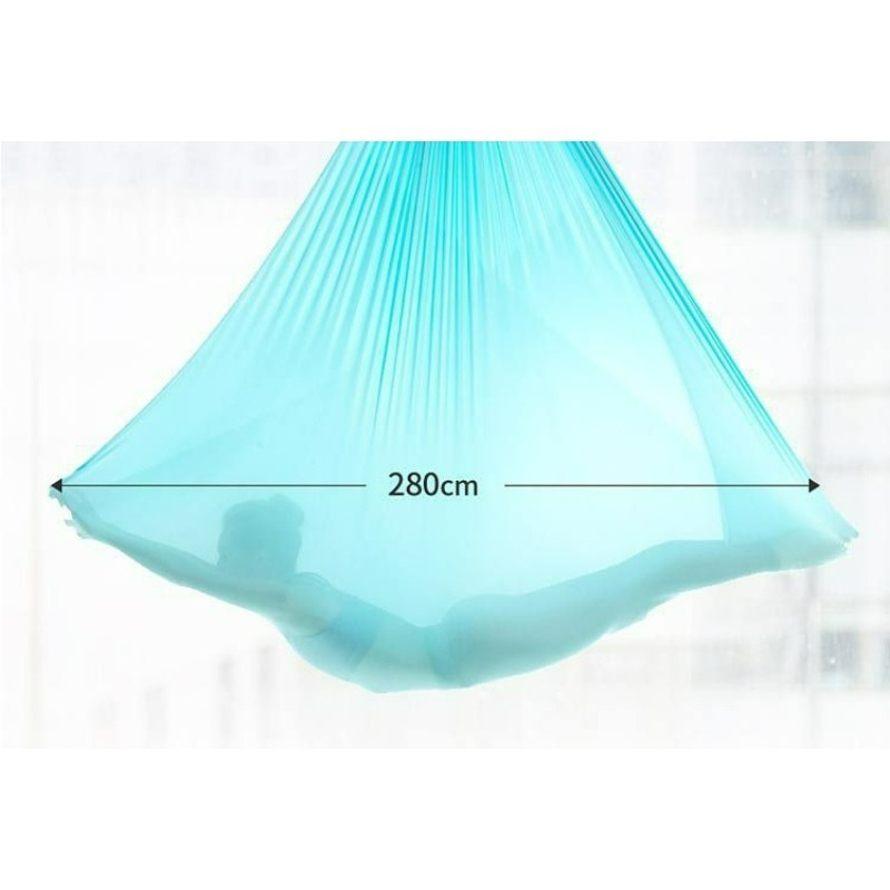 5 x 2,8 m Stretch-Aerial-Yoga- – Home Gym Set Bewertung und Preis