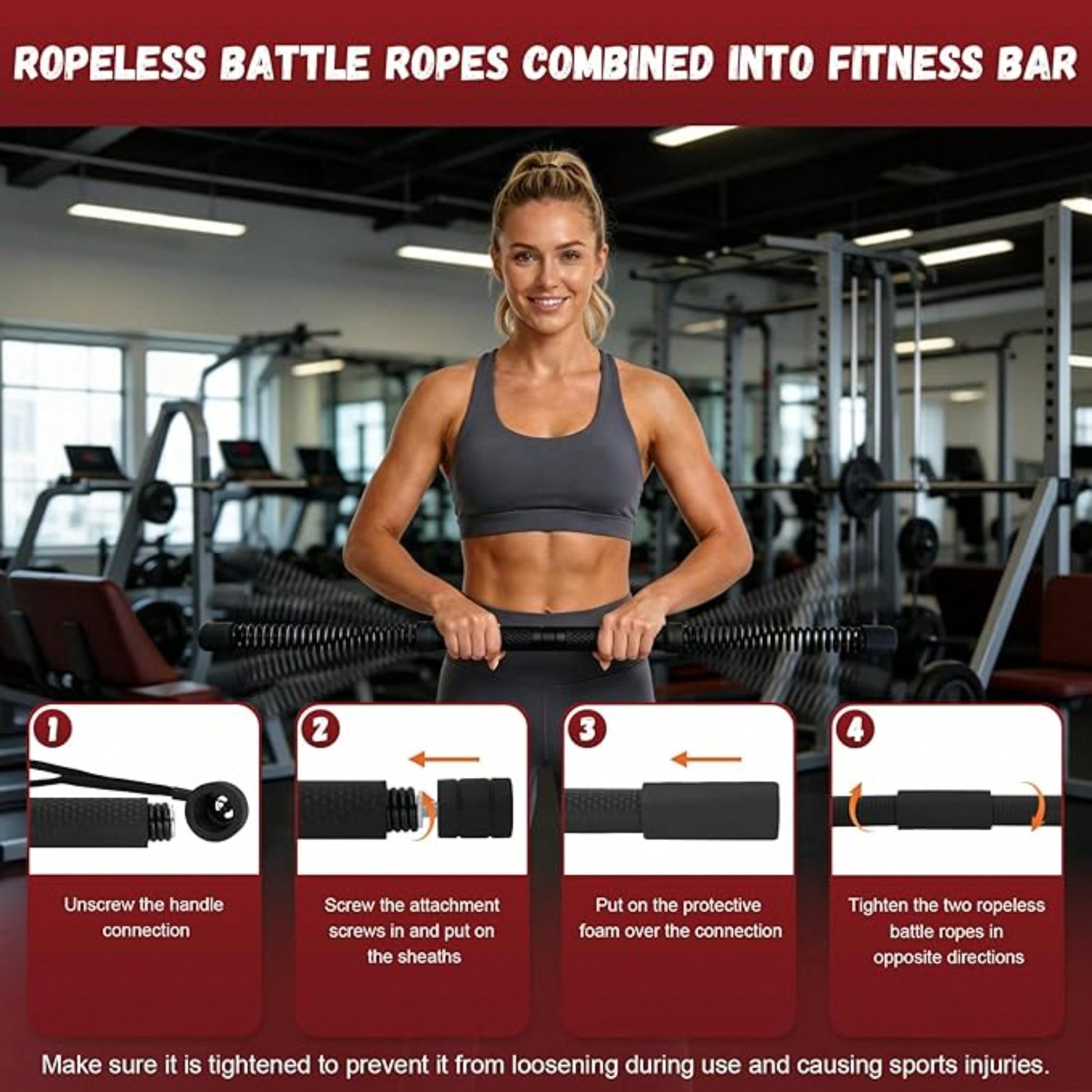 2-in-1 Verbessertes kabelloses – Home Gym Gear Bewertung und Preis